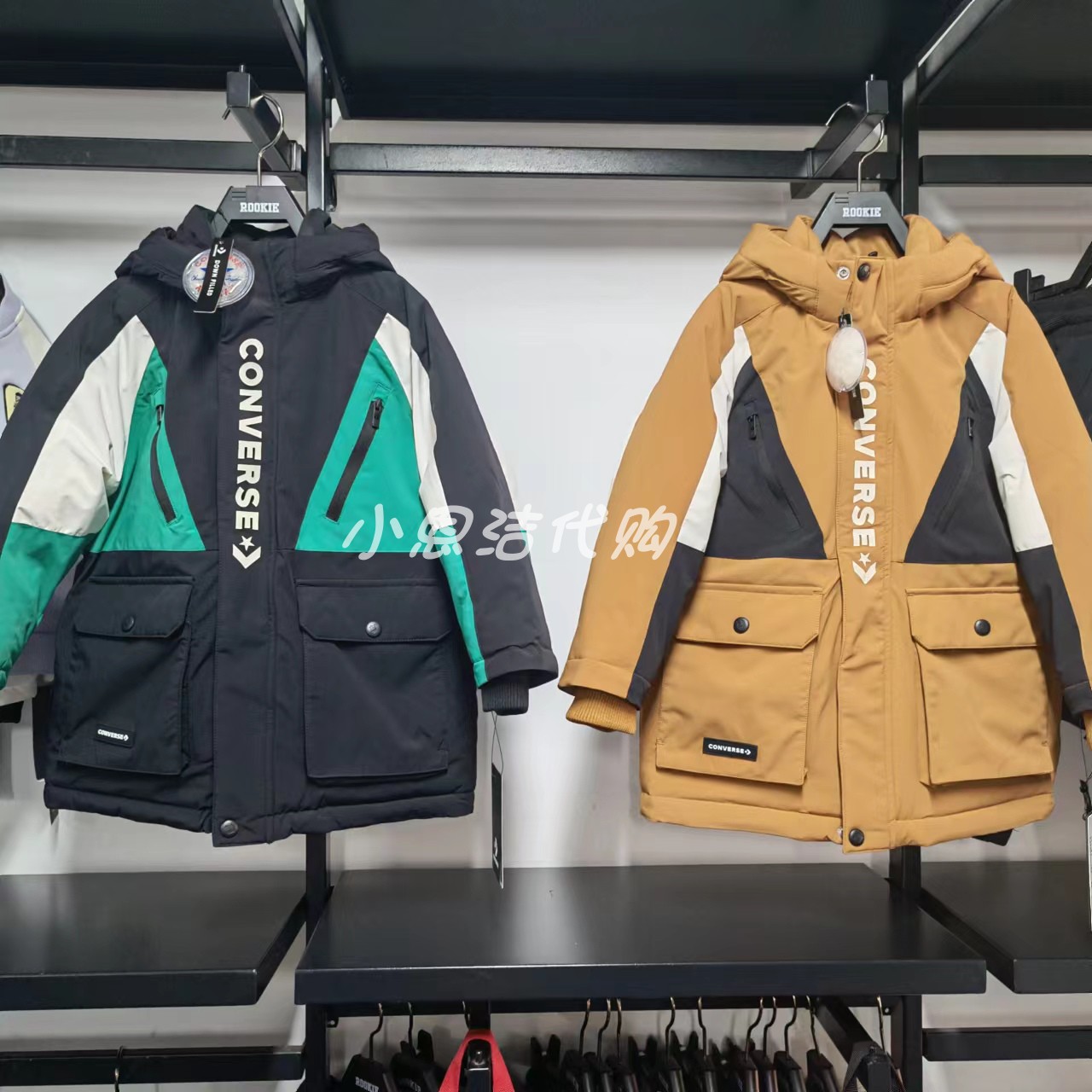 匡威童装休闲保暖羽绒服