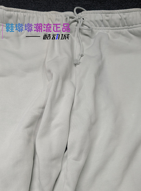 瑕疵处理Nike 白色 女款 字母印花 休闲运动长裤FN1903-025