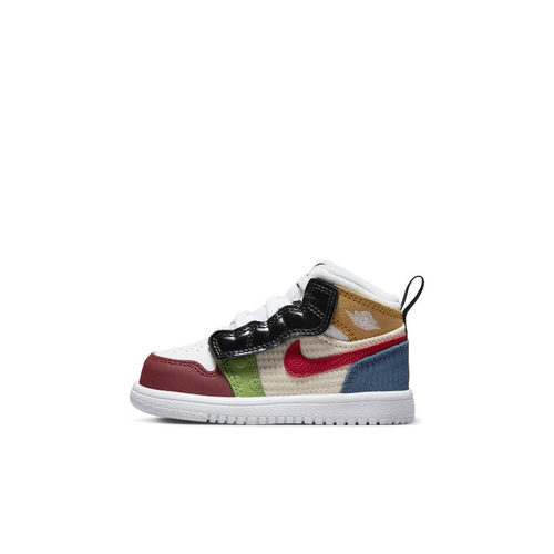 Air Jordan 1Mid Alt SE GC AJ1白红中帮复古篮球鞋DR6961-100
