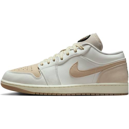 AJ1白棕色男款低帮复古篮球鞋