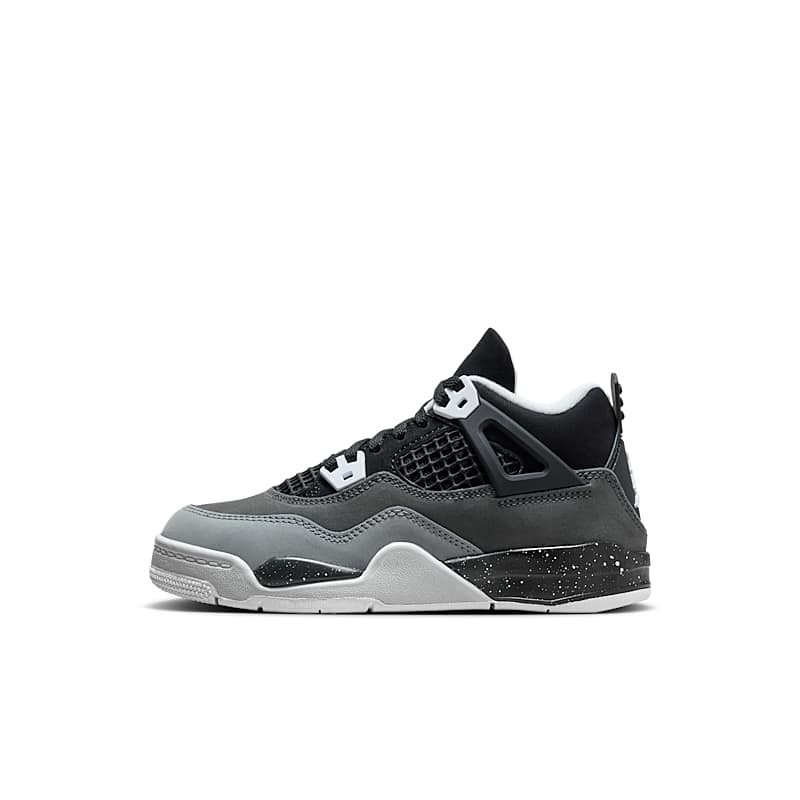 AirJordan4黑色儿童篮球鞋