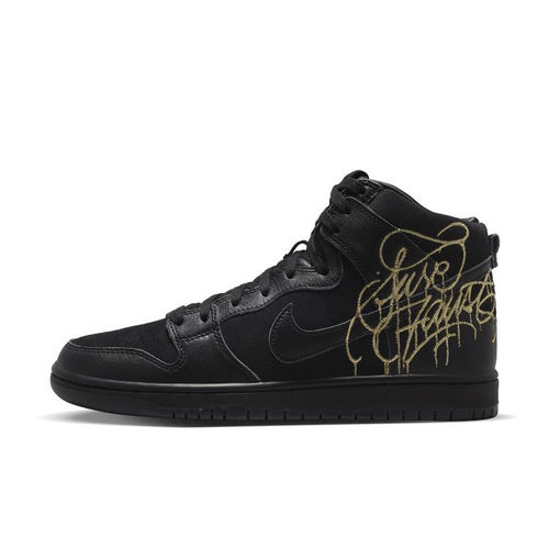 Nike黑金男高帮休闲板鞋
