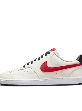 Nike Court vision 1 Low 白红色 男款 低帮休闲板鞋DM1187-101