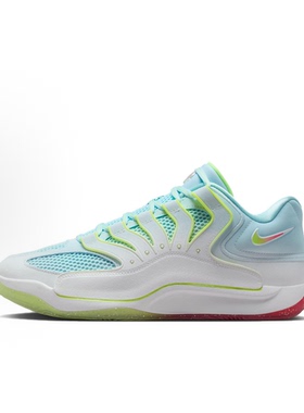 Nike 白蓝色 男款 时尚潮流运动休闲篮球鞋HV1996-100