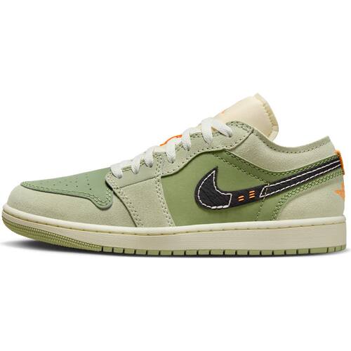Air Jordan 1 Low AJ1 绿色 男款低帮休闲复古篮球鞋 FD6819-300