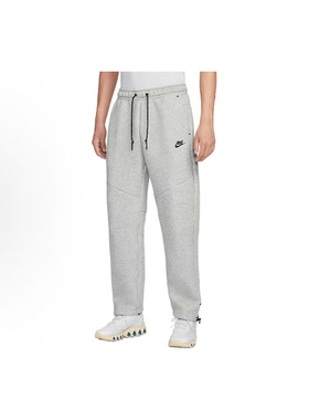 Nike Tech 灰色 男款 简约纯色运动休闲长裤运动裤IM0698-063
