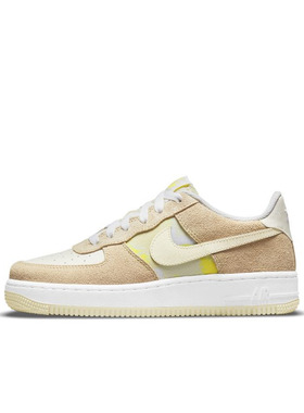 Nike Air Force 1 AF1 雏菊 柠檬 白黄 女低帮空军板鞋DM9476-700
