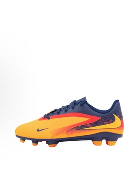 Nike Phantom 6 CLUB 黄蓝色 GS大童 低帮 运动足球鞋HQ2026-800