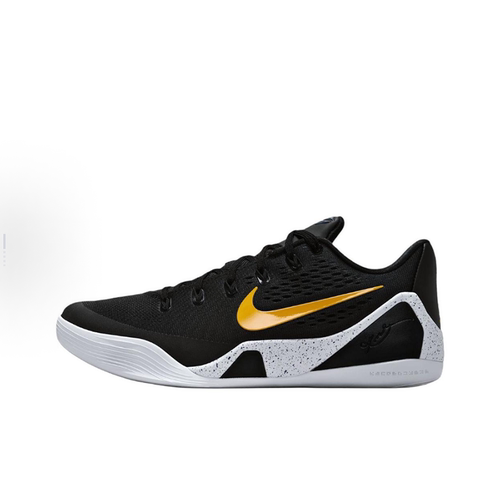 Nike黑金色低帮篮球鞋