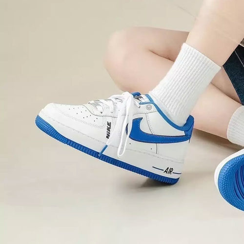 AF1空军一号白黑女低帮休闲板鞋