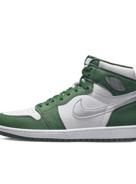 Air Jordan 1 Retro High AJ1 白绿男子复古高帮篮球鞋DZ5485-303