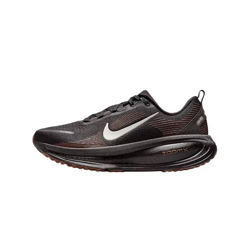 Nike黑棕色男款低帮跑步鞋