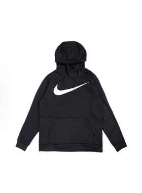 Nike Therma Swoosh黑色男子运动休闲训练套头连帽卫衣CU6240-010