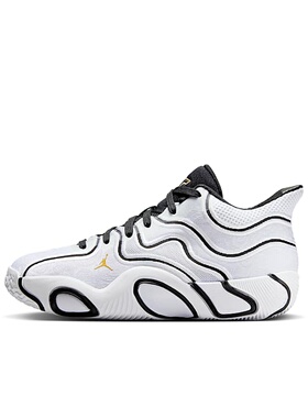 Jordan Tatum 3 白黑色 GS大童 中帮 休闲潮流篮球鞋IB8151-100