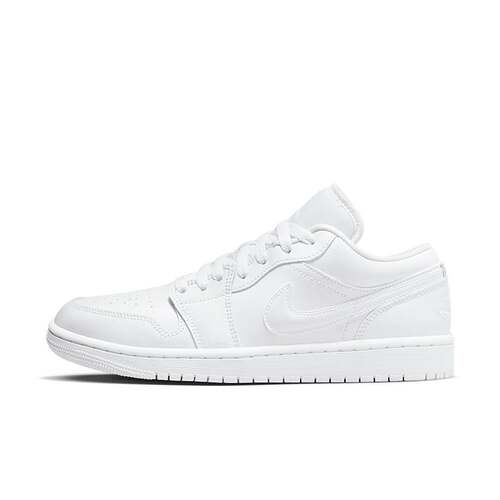 AJ1低帮白色女款复古篮球鞋