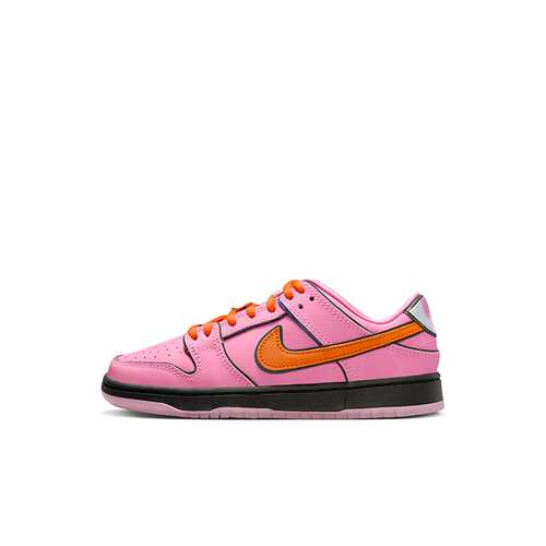 NikeDunkSB粉色低帮儿童板鞋