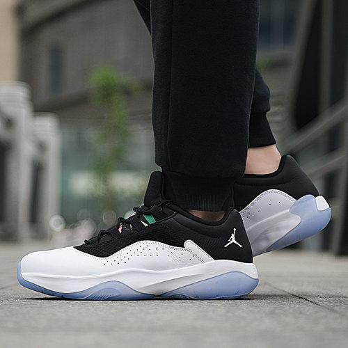 Air Jordan 11 AJ11 男 南海岸 黑白拼接低帮篮球鞋CW0784-104