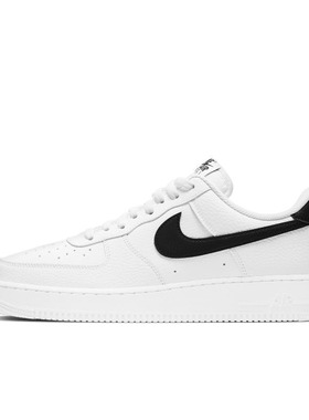 Nike Air Force 1 AF1空军一号白黑男经典复古低帮板鞋CT2302-100