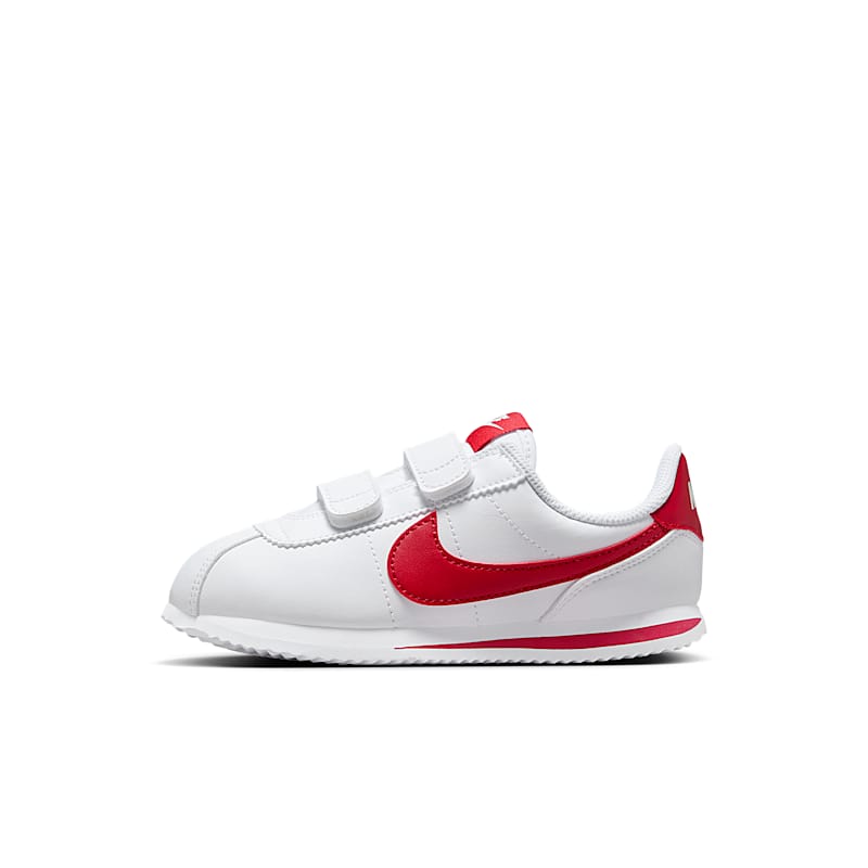 Nike白红色幼童休闲运动跑步鞋