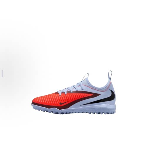 Nike紫红色GS大童低帮足球鞋