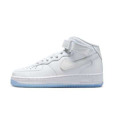 AF1白蓝女款中帮休闲运动板鞋