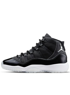 Air Jordan 11 AJ11黑银GS大魔王25周年复古高帮篮球鞋378038-011