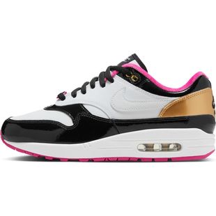 Nike Air Max 1 白黑粉 男子 舒适百搭 低帮生活休闲鞋HJ3966-110