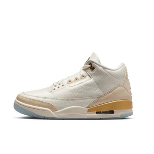 Jordan Air Jordan 3 Retro 米白色 女款 中帮篮球鞋IB2255-100