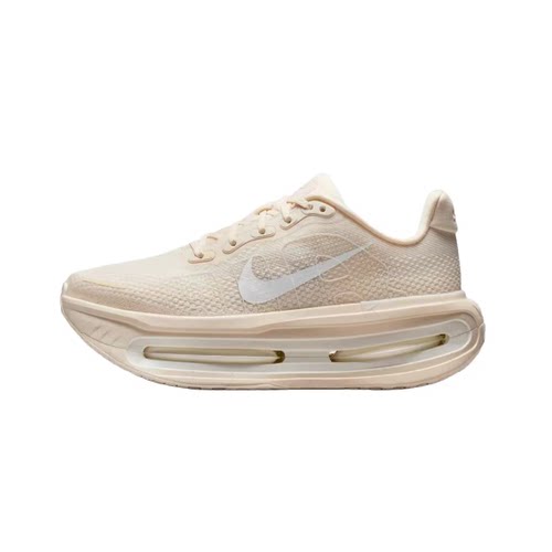 Nike象牙白女款低帮跑步鞋