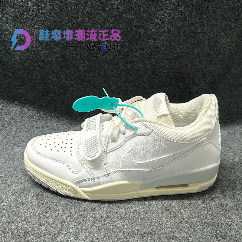 白色男款篮球鞋AJ312低帮