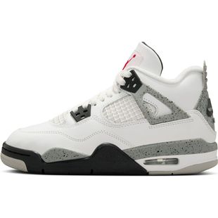 AJ4 白黑色 GS大童 Air IB4171 中帮休闲篮球鞋 100 Jordan