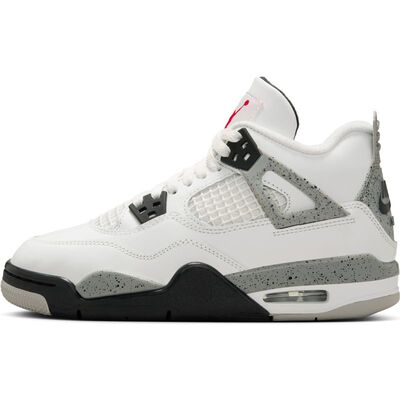 AJ4白黑色GS中帮休闲篮球鞋