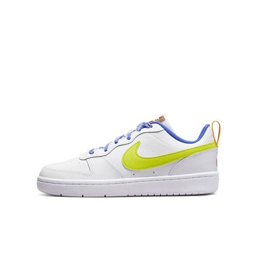 Nike Court Borough Low 2 白绿色 女低帮运动休闲板鞋DQ7770-100