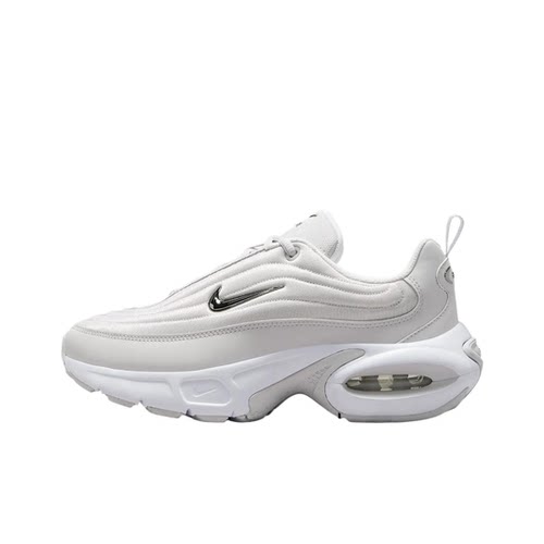 Nike Air Max 银白色 女款 低帮 休闲训练跑步鞋IB8880-101