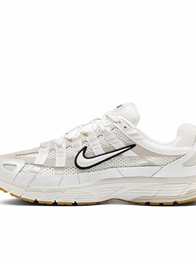 Nike P-6000 Premium 白色 男女同款 低帮复古跑步鞋HF4898-121