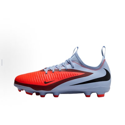 Nike红蓝色GS大童低帮足球鞋