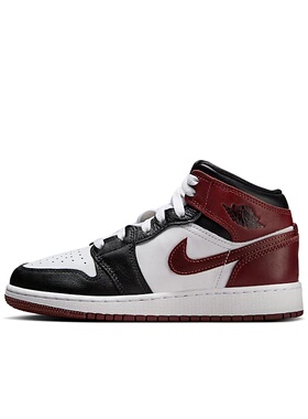 Air Jordan 1 AJ1 红黑白 GS大童 高帮休闲运动篮球鞋HF3193-102