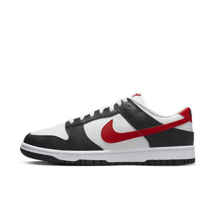 Nike Low Dunk 低帮 黑红白 潮流 男款 板鞋 001 FB3354 休闲运动