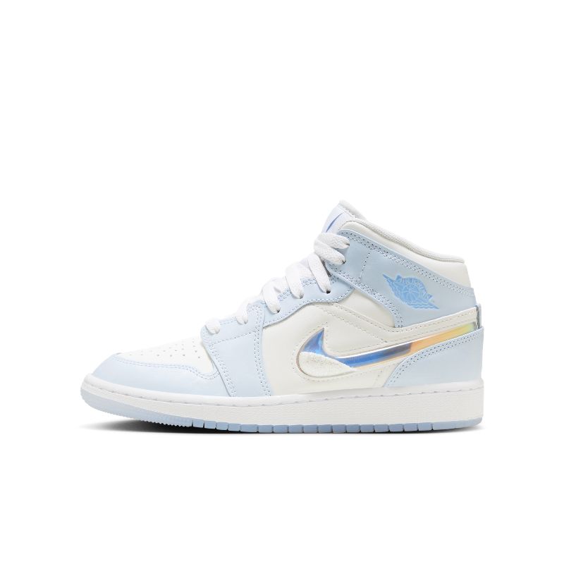 Air Jordan 1 Mid SE AJ1 蓝色 GS 中帮休闲运动篮球鞋FQ9117-400