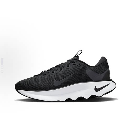 Nike黑色男款低帮健步鞋