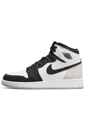 Air Jordan 1 Retro High OG 黑灰色GS高帮复古篮球鞋 575441-108