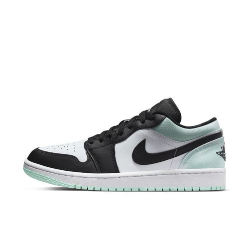 Air Jordan 1 Low AJ1白黑绿 低帮复古篮球鞋DM1199-100