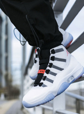 Air Jordan 11 Adapt AJ11黑白红自动系带高帮男篮球鞋DD3522-100