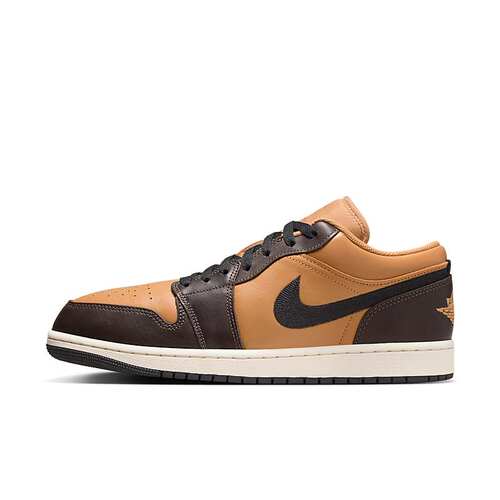 AJ1棕褐色男款低帮篮球鞋
