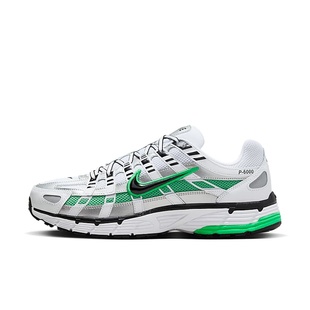 Nike P-6000 白绿 男子 运动休闲 复古低帮跑步鞋 CD6404-104