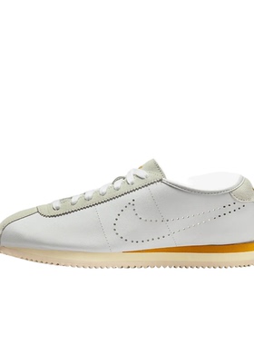 Nike Cortez 白色 女款 低帮 休闲运动训练鞋HQ1841-100