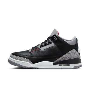 Air Jordan 3 黑色 男子 运动休闲复古潮流高帮篮球鞋 DN3707-010
