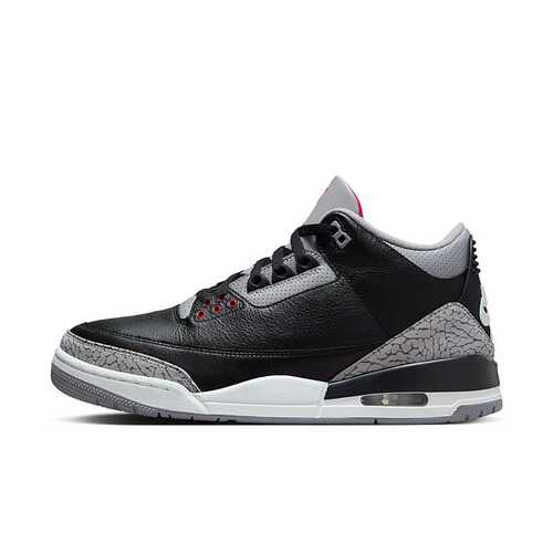 Air Jordan 3 黑色 男子 运动休闲复古潮流高帮篮球鞋 DN3707-010