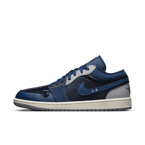 Air Jordan 1 AJ1 蓝灰黑拼接休闲运动低帮复古篮球鞋 DR8867-400