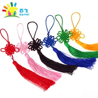 Маленький китайский кулон с узлом, кулон для украшения стены, специальный маленький подарок в китайском стиле, домашний кулон ручной работы